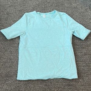 Ivviva/lululemon blue shirt